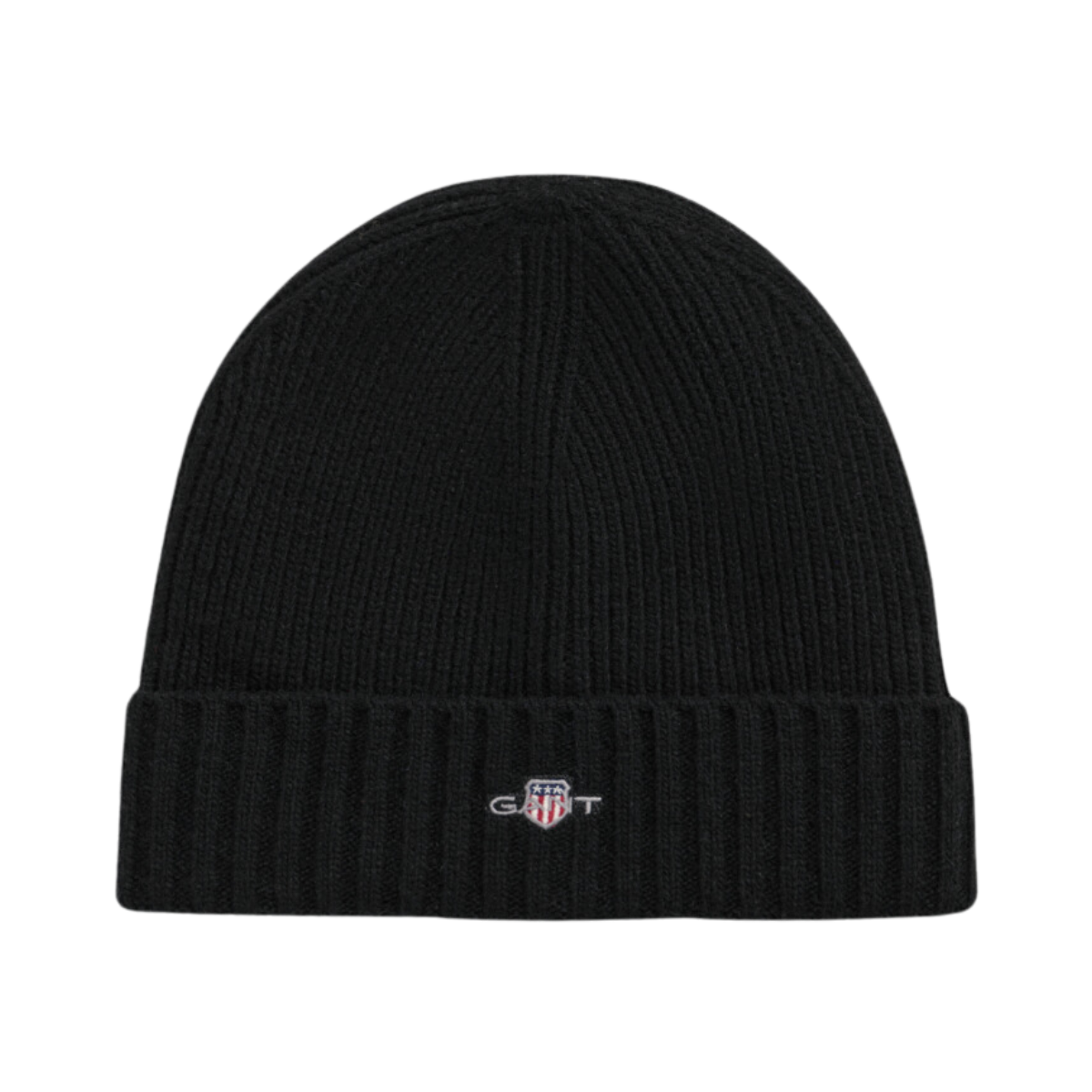 Unisex Shield Wool Beanie - Black