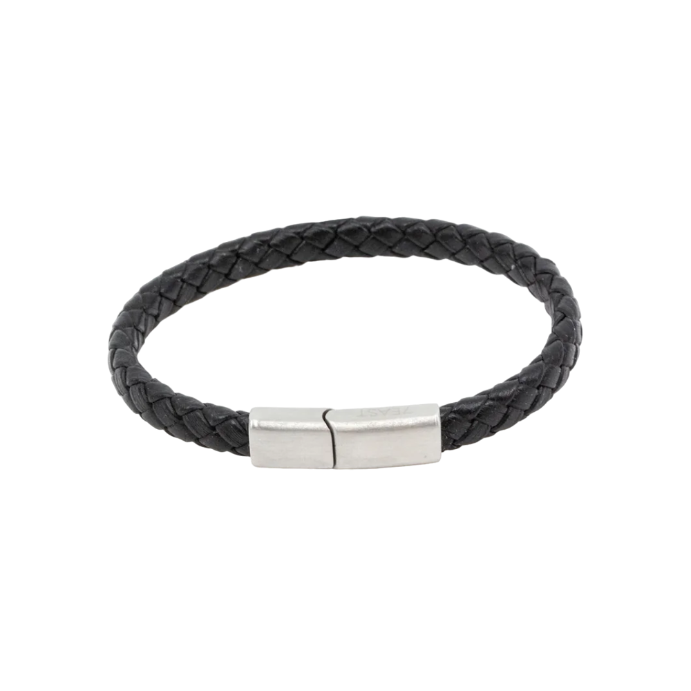 Leather Bracelet - Black