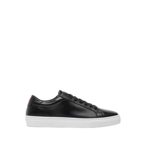 Theodor Leather Sneaker - Black