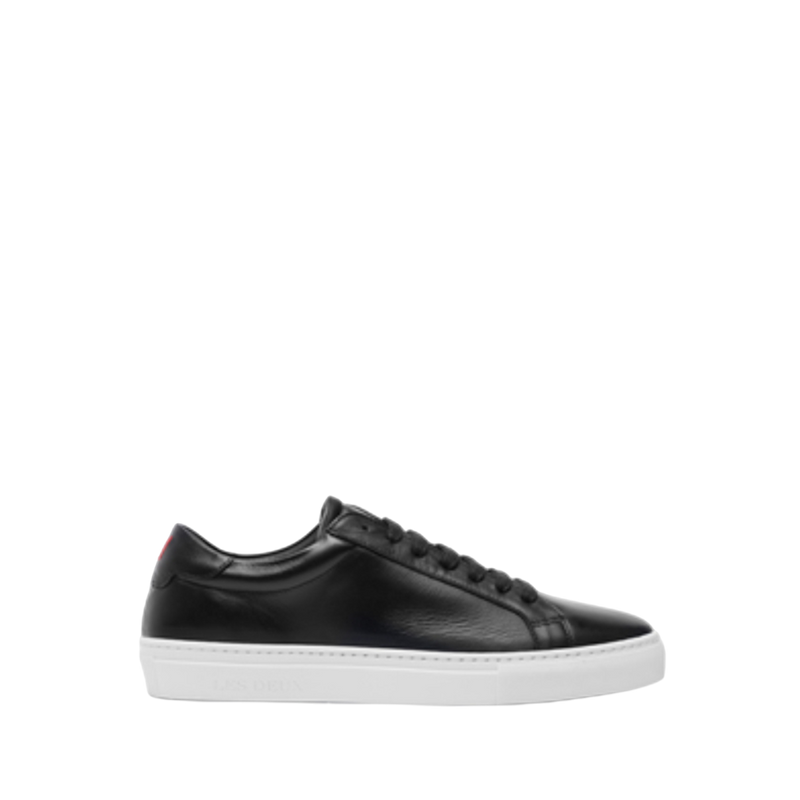 Theodor Leather Sneaker - Black