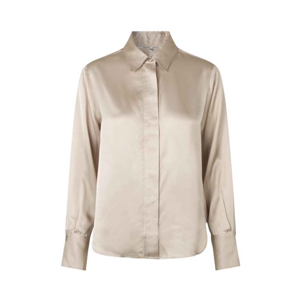 Galla Classic Shirt - Beige