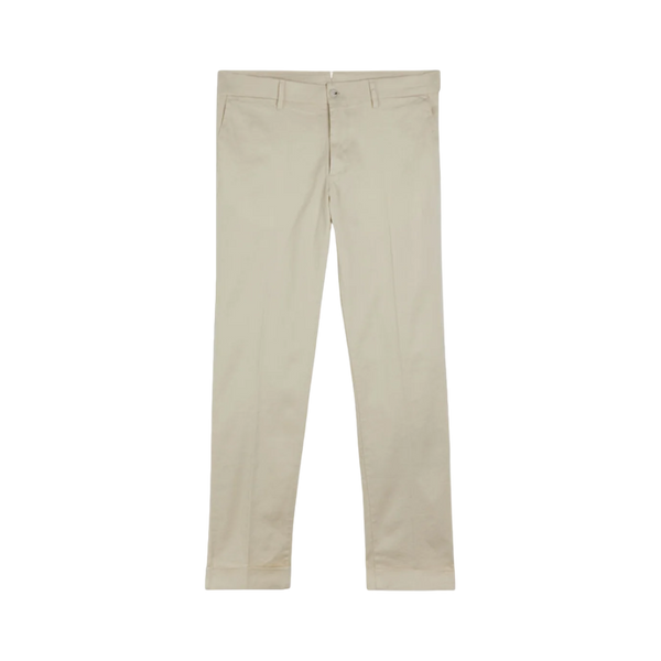 Grant Linen Stretch Pants - White
