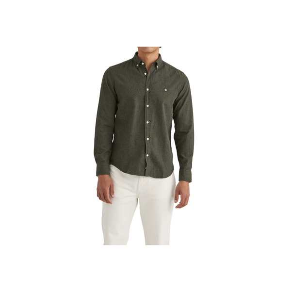 Watts Flannel Shirt - Slim Fit - Green