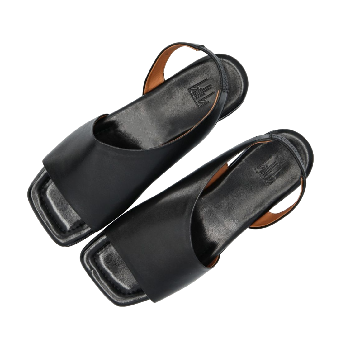 Nappa Sandals - Black