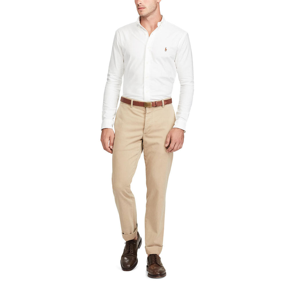 Slim Fit Oxford Shirt - White