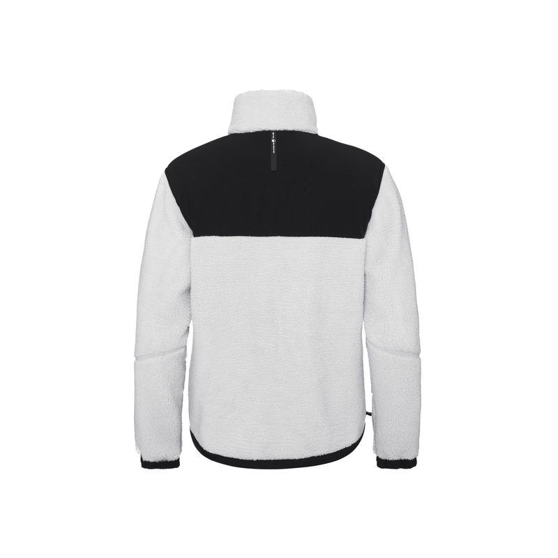 W Gale Pile Half Zip - White