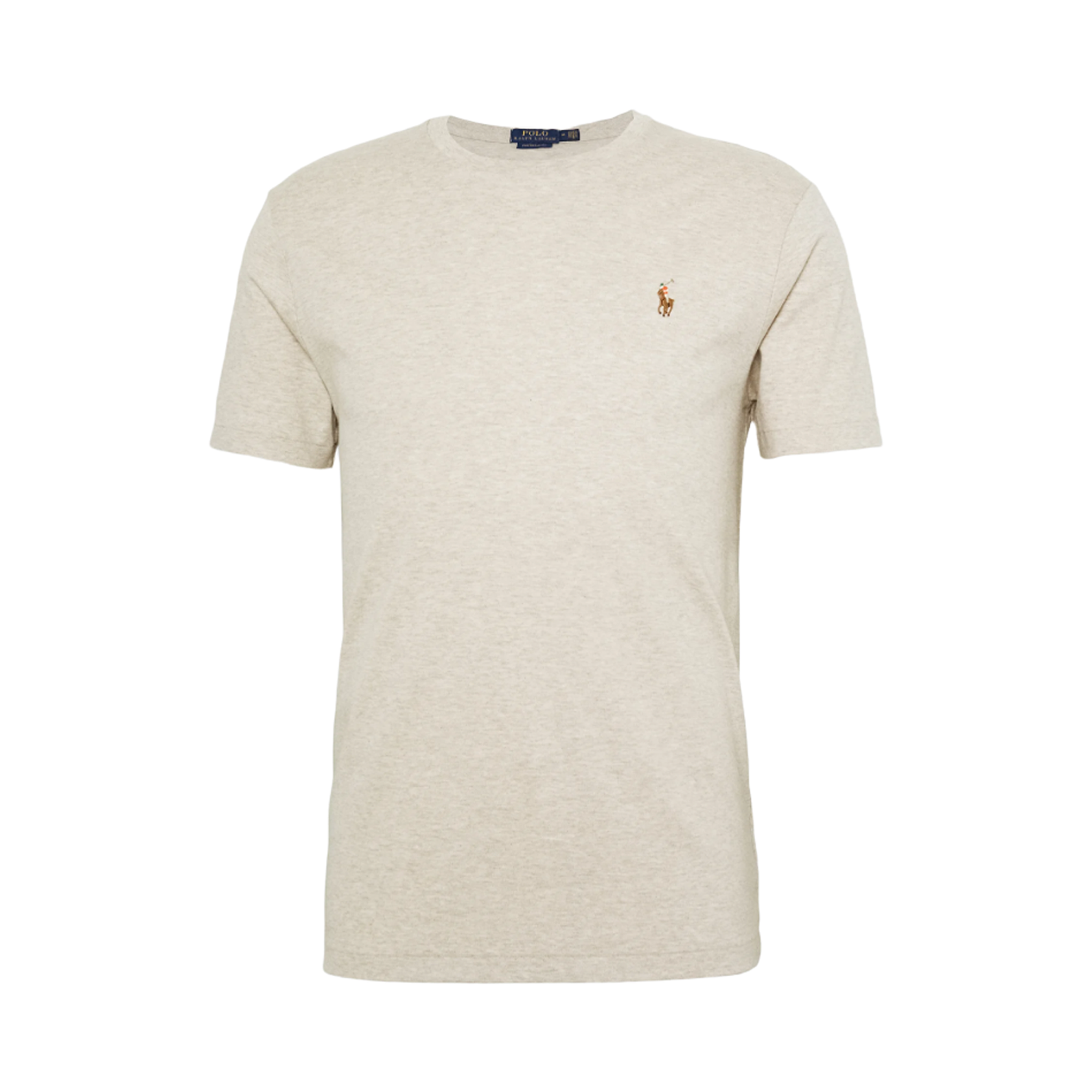 Classic Fit Crewneck T-Shirt - Beige