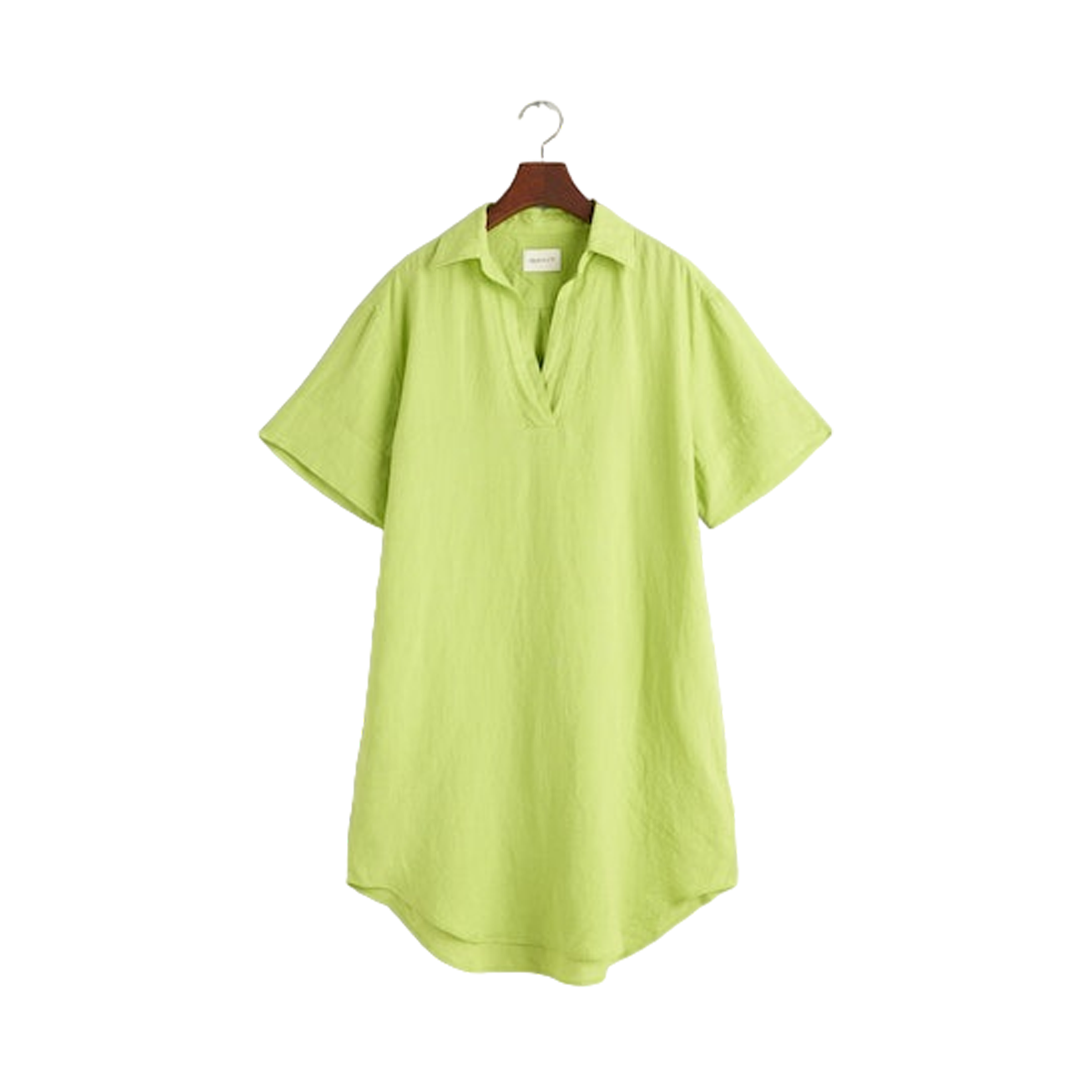 Relaxed SS Linen Caftan - Green