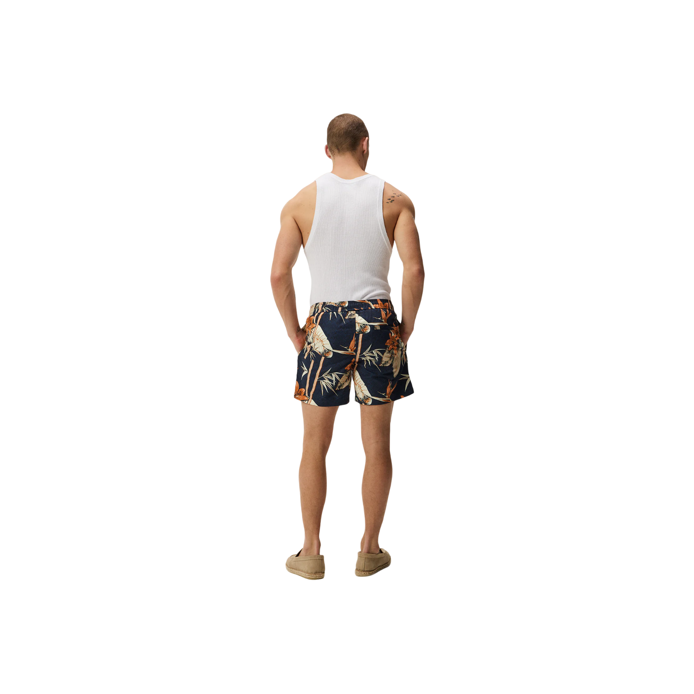 Banks Tropical Swim Trunks - Navy