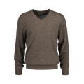 Extrafine Lambswool V-Neck - Brown