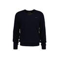 Extrafine Lambswool V-Neck - Navy