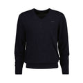 Extrafine Lambswool V-Neck - Blue