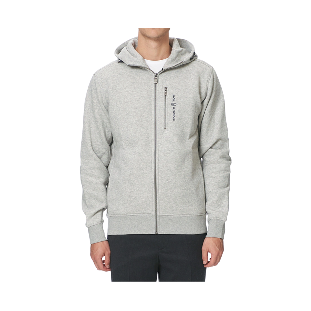 Bowman Zip Hood - 925 Grey Mel