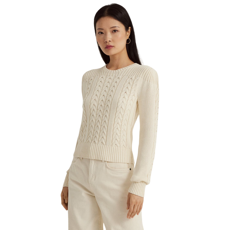 Rachana Long Sleeve Pullover - White