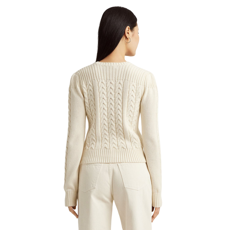 Rachana Long Sleeve Pullover - White