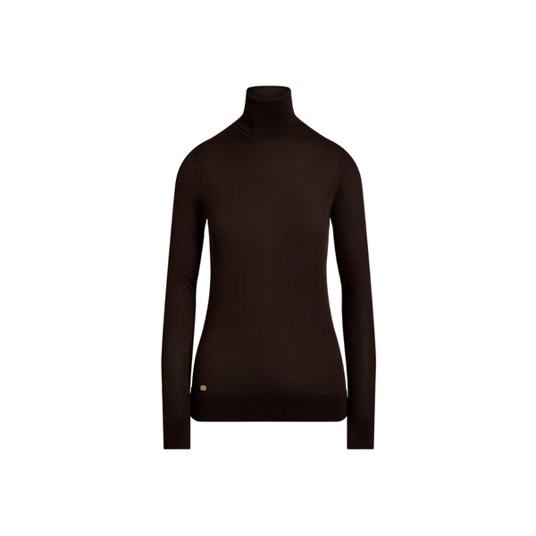 Zoe-Long Sleeve-Sweater - Brown