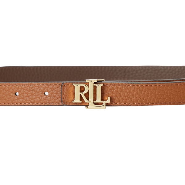 Reversible 20 Skinny Belt - Brown