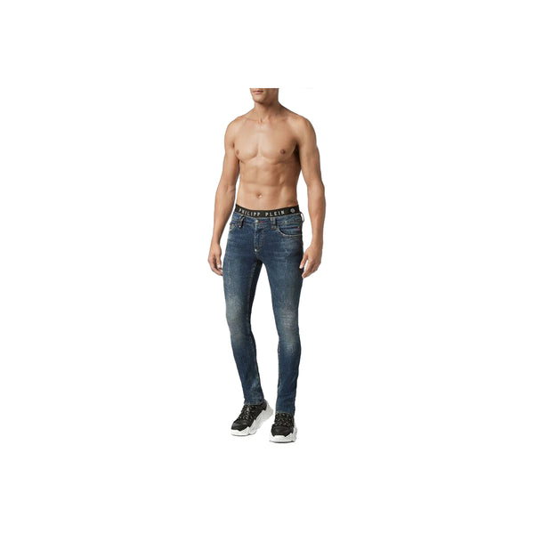 Philipp Plein Slim Jeans - Blue