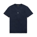 Custom Slim Fit Jersey Crewneck T-Shirt - Navy