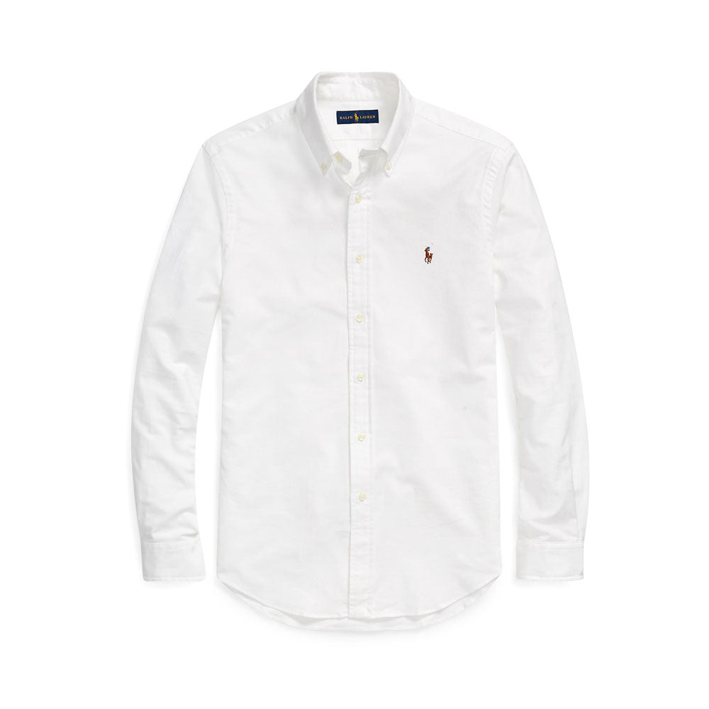 Slim Fit Oxford Shirt - White