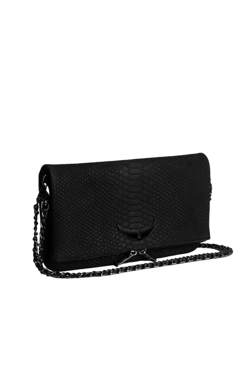 Soft Savage Rock Clutch - Black