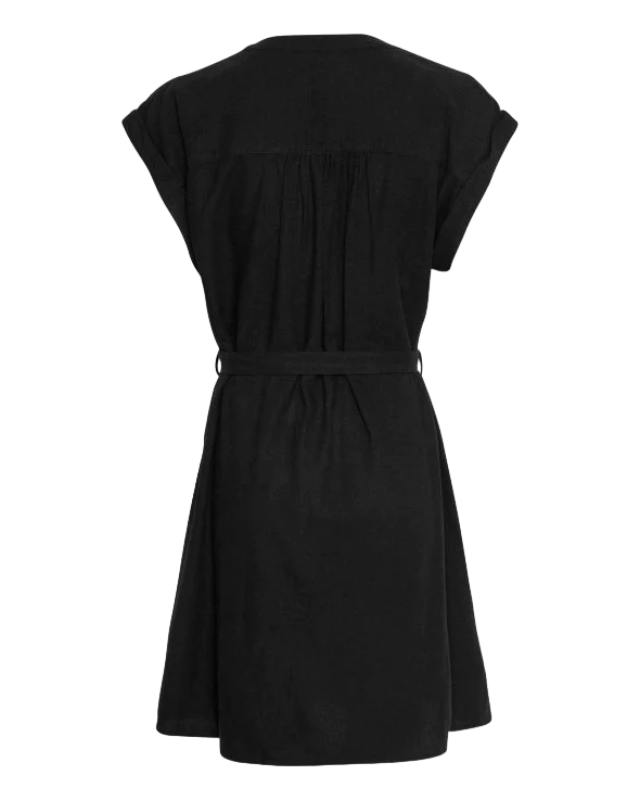 Karima Ginia SS Shirt Dress - Black