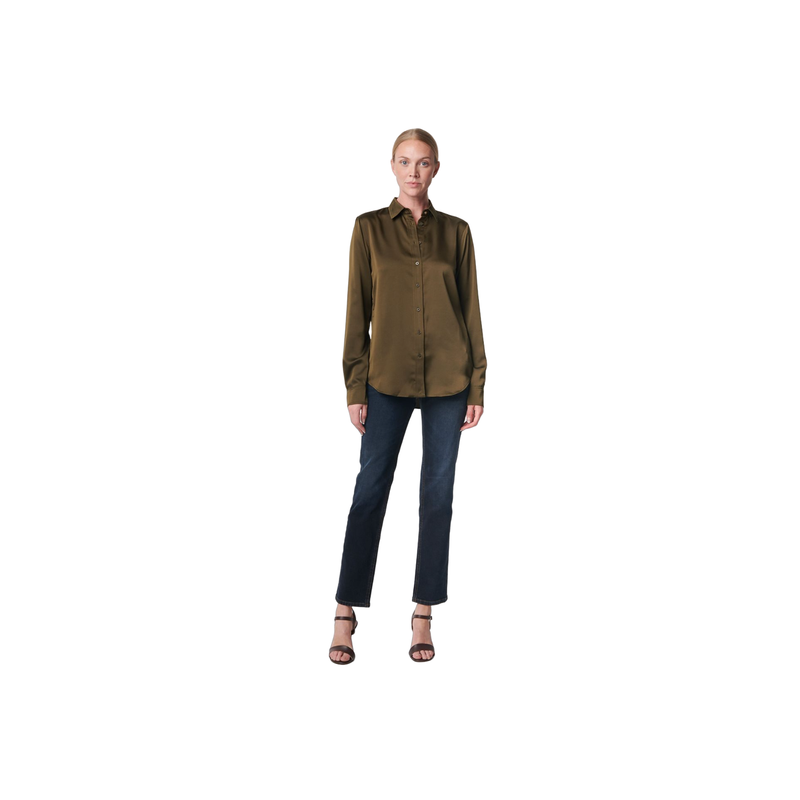 Jamelko Long Sleeve Blouse - Green