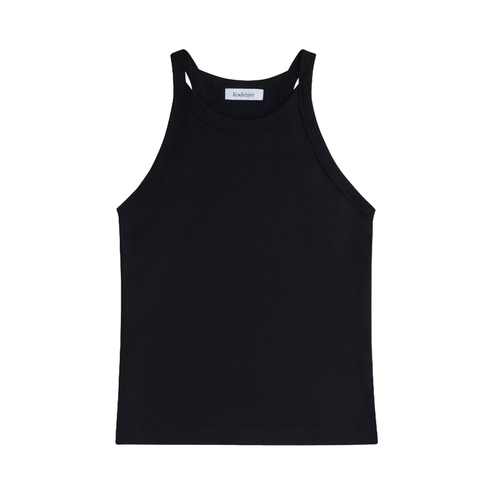 Oana Supple Tank Top - Black