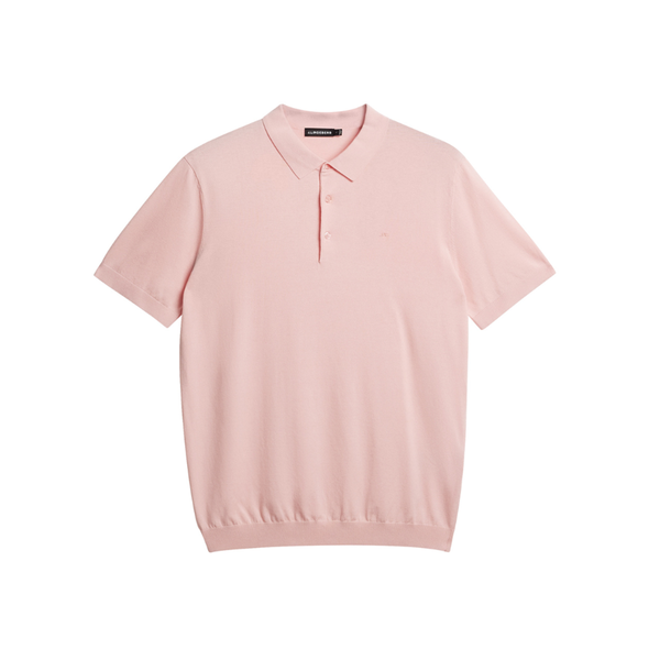 Ridge Rayon Silk Polo - Pink
