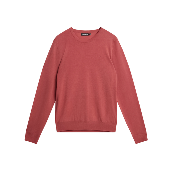 Lyle Light Merino Sweater - Red