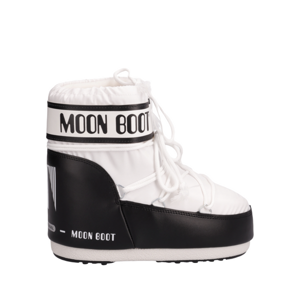 Icon Low Nylon Boots - White
