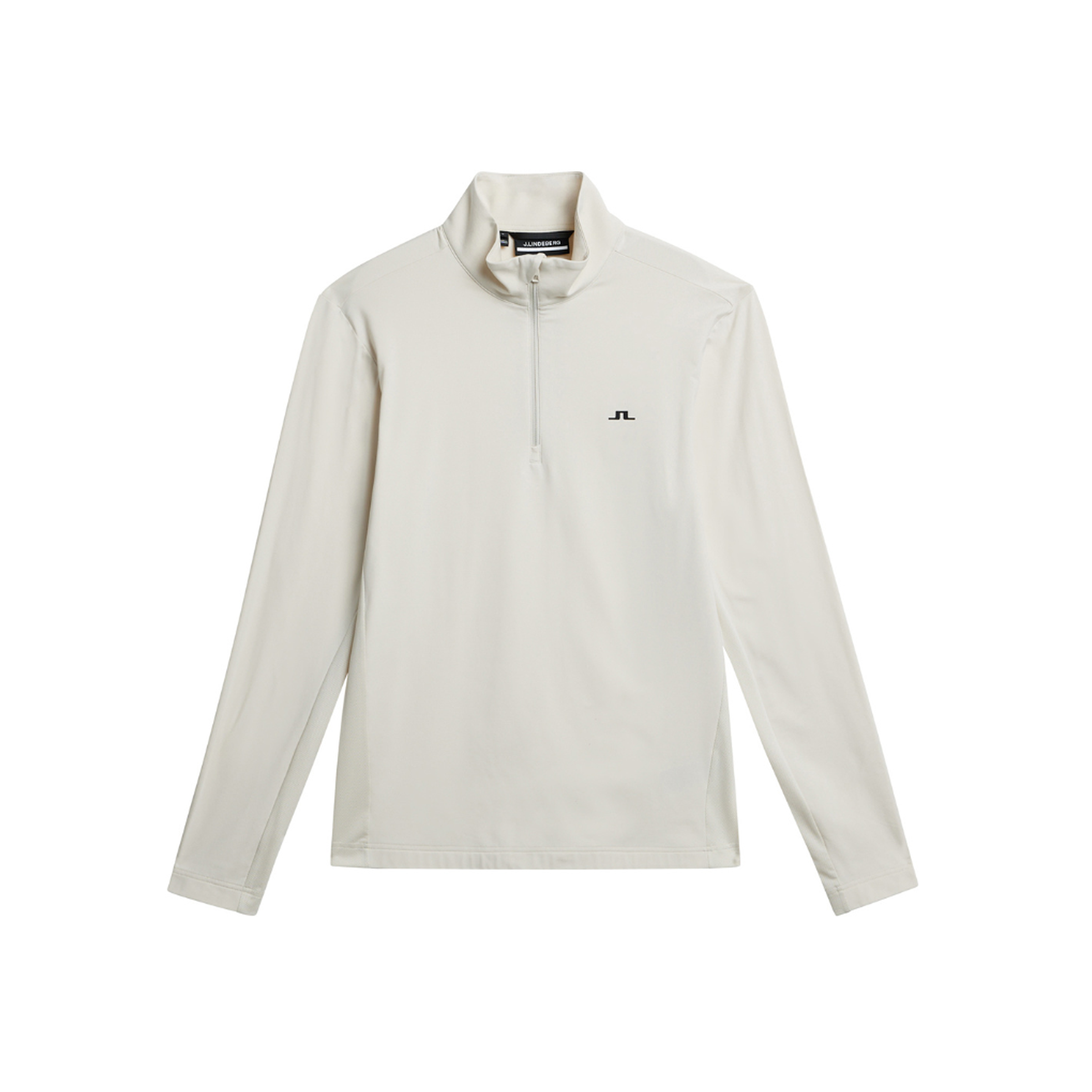 Luke Quarter Zip Mid Layer - White