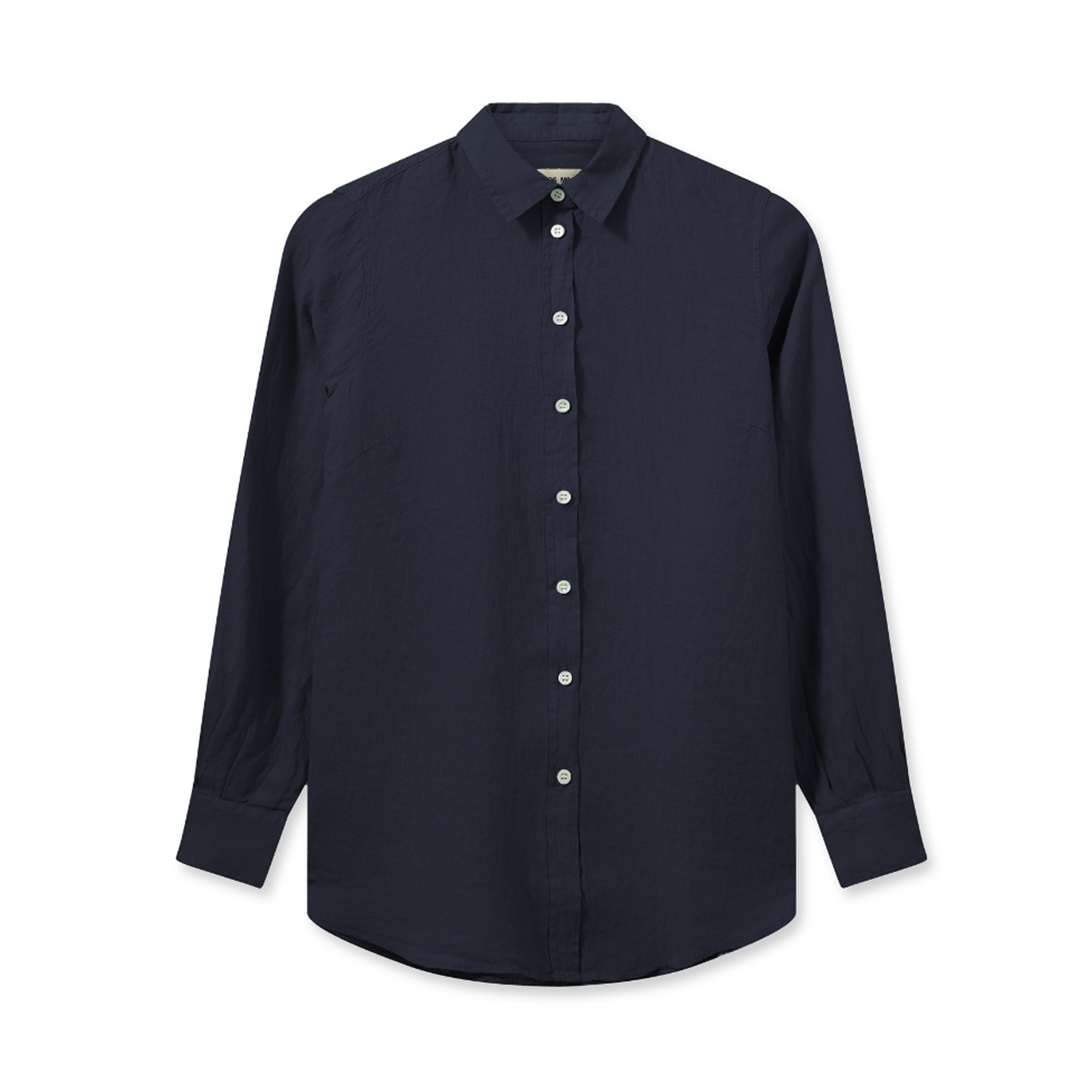 Karli Linen Shirt - Navy