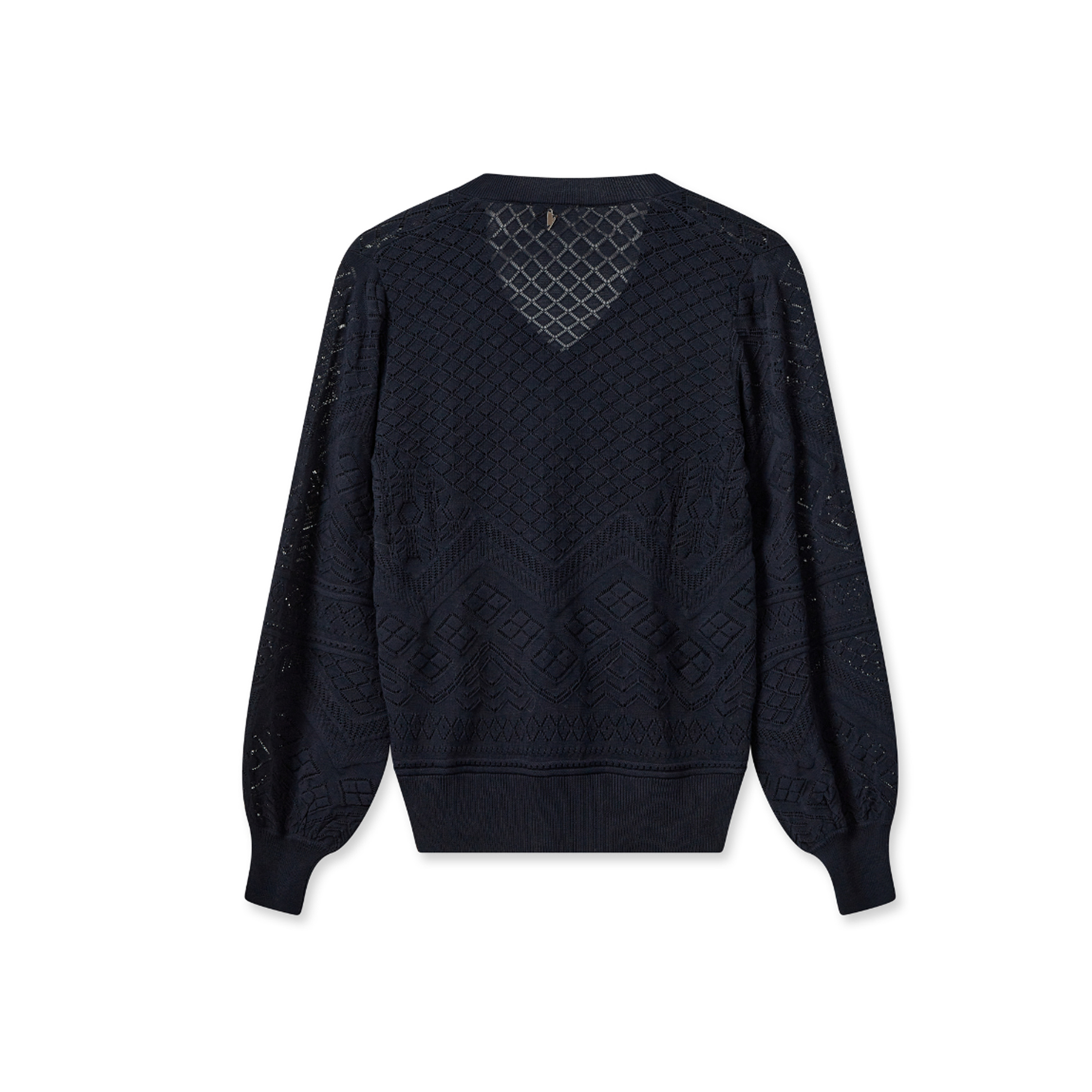 Inja V-neck Knit - Navy