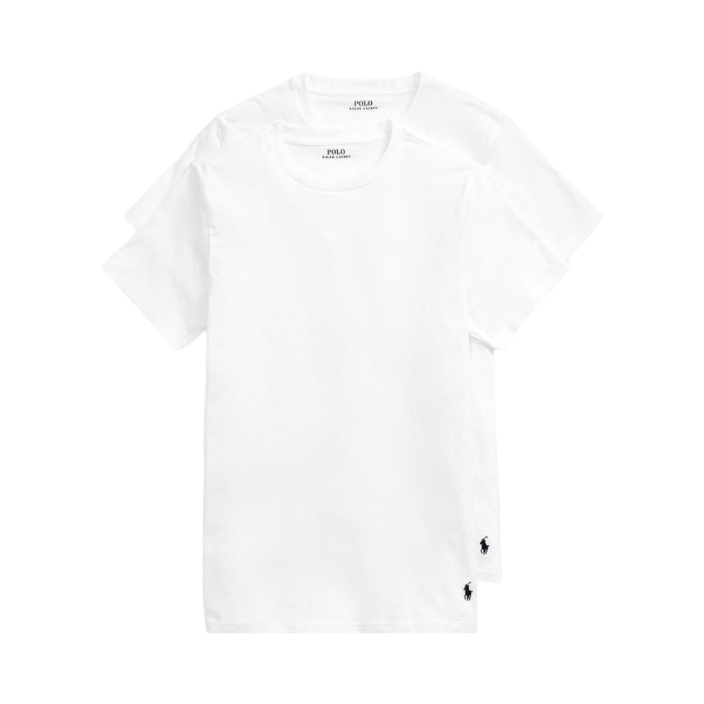 Classic Crewneck Undershirt 2-Pack - White