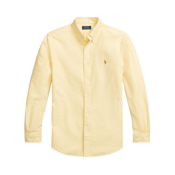 Custom Fit Oxford Shirt - Yellow