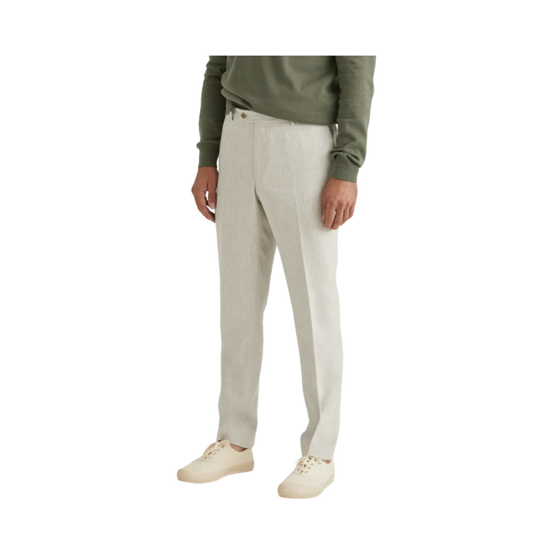 Bobby Linen Suit Trousers - Khaki