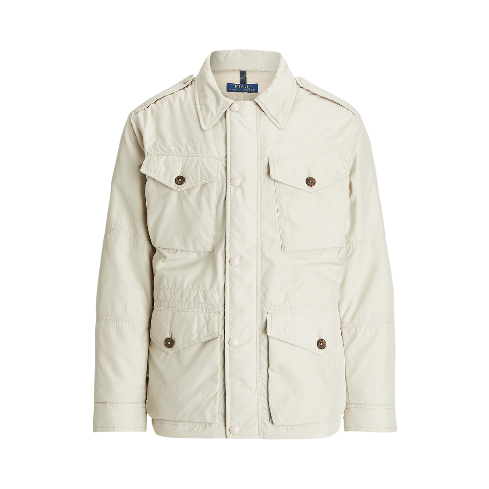 Water-Repellent Field Jacket - Beige