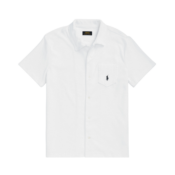 Terry Camp Shirt - White