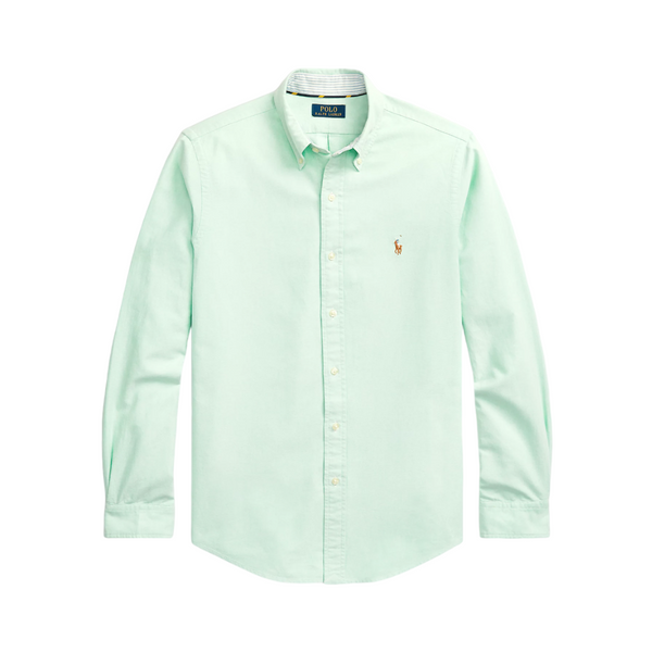 Slim Fit Oxford Shirt - Green
