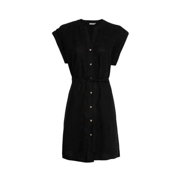 Karima Ginia SS Shirt Dress - Black