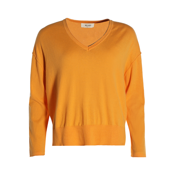 Tani V-neck Knit - Orange
