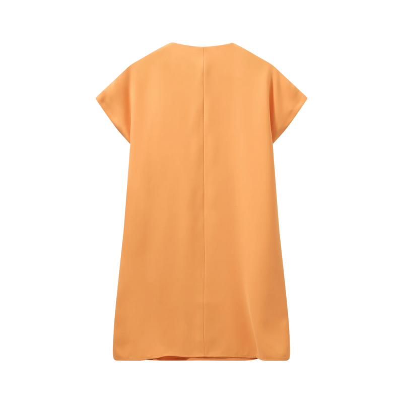 Auri Leia Dress - 220 Blazing orange