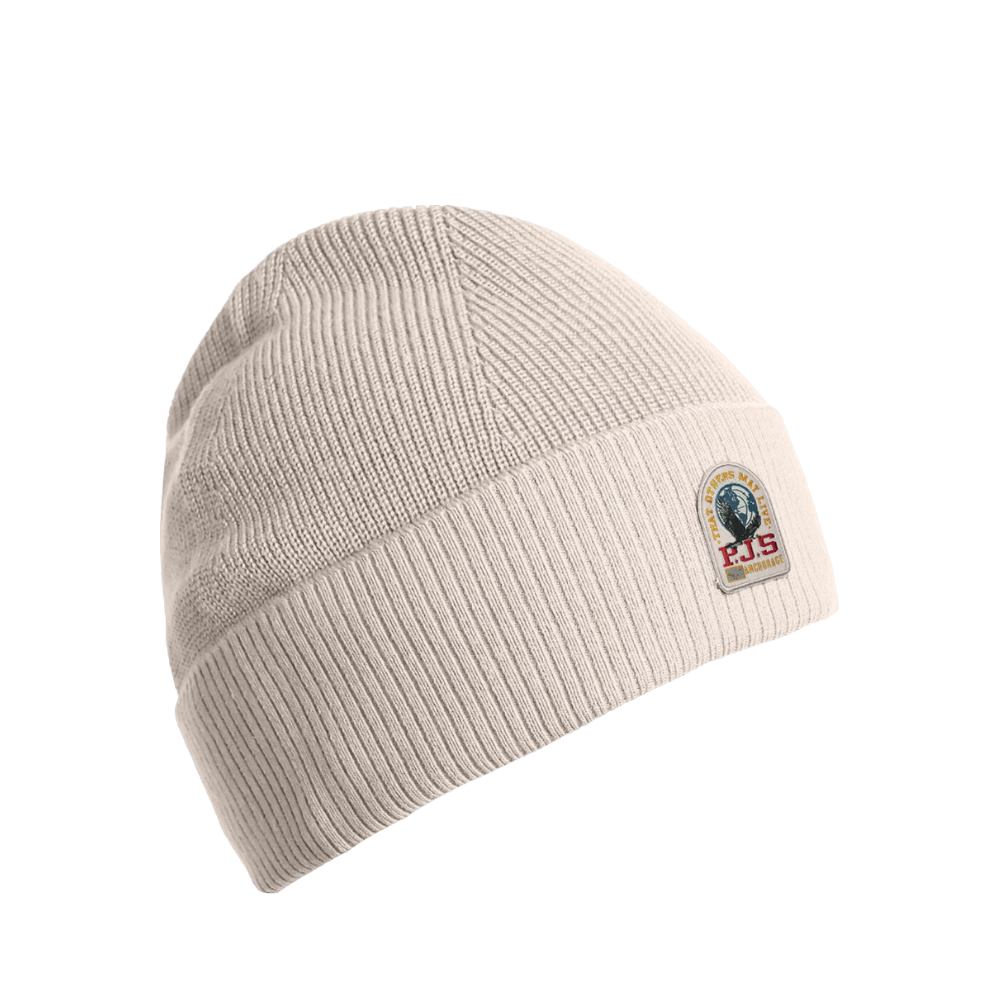 Basic Hat Knitted Beanie - White