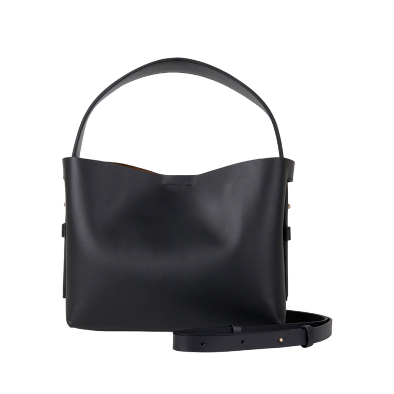 Leata Leather Bag - Black
