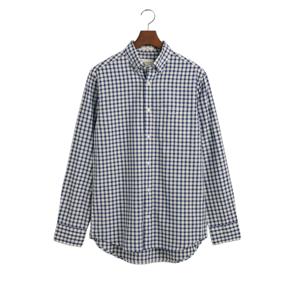 Archive Oxford Check Shirt - Blue