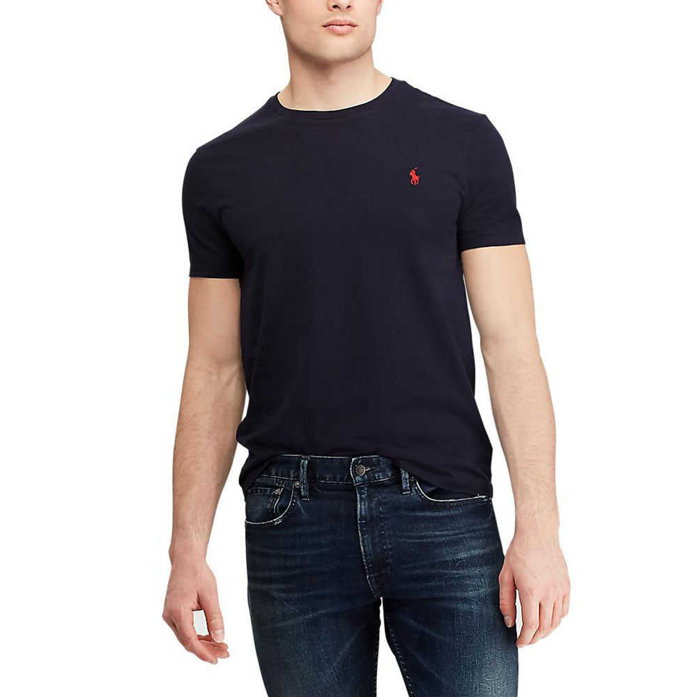 Crew Neck T-Shirt - Navy