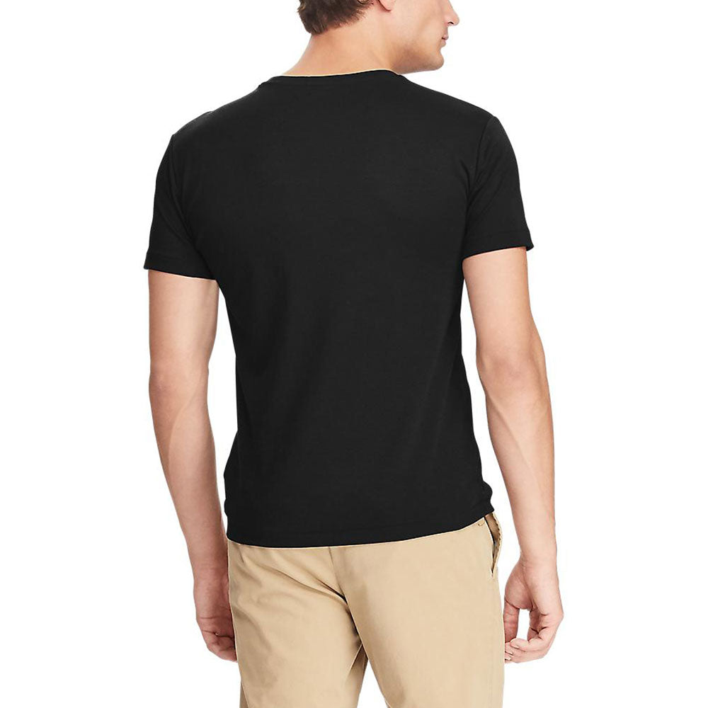 Custom Slim Fit Soft Cotton T-Shirt - Black