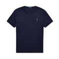 Custom Slim Fit Soft Cotton T-Shirt - Navy