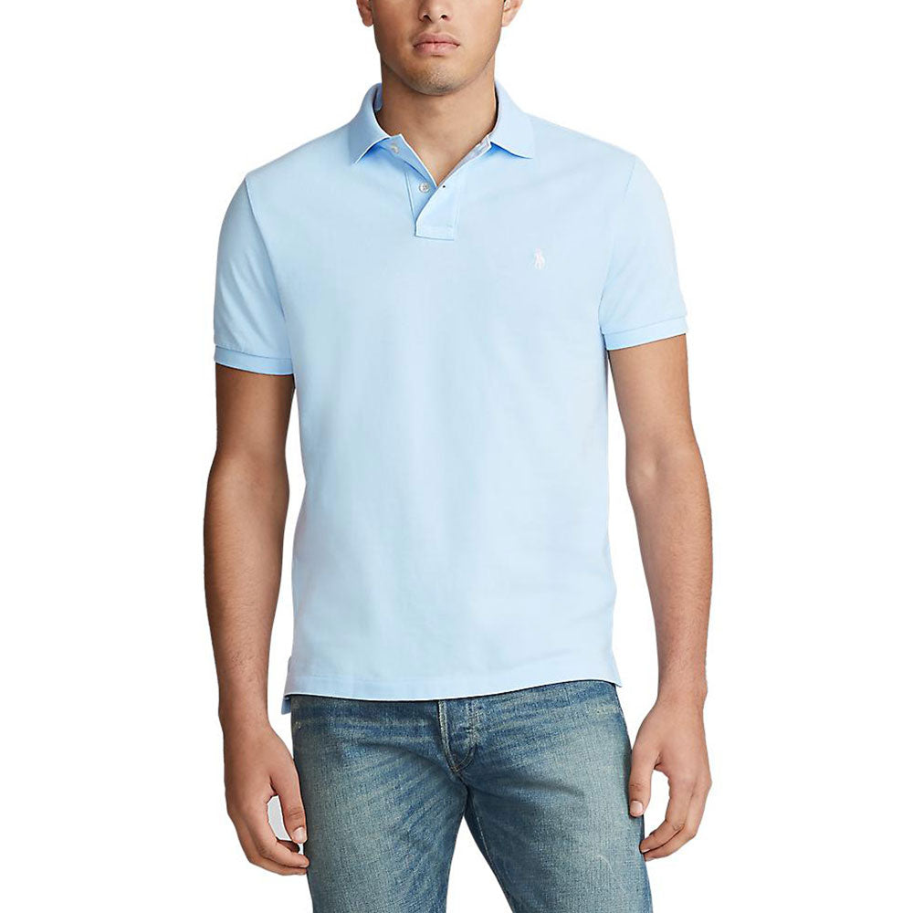 Custom Slim Fit Polo - Blue